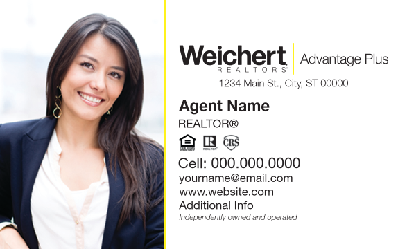 Picture of Weichert Realtors Business Cards