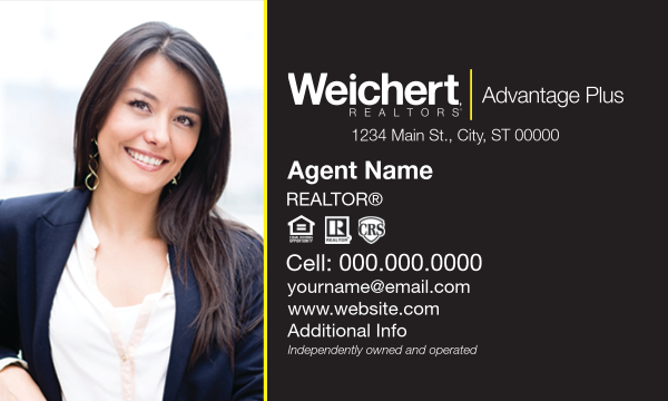 Picture of Weichert Realtors Business Cards