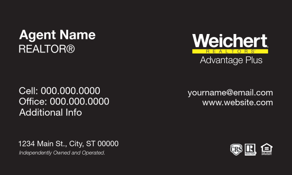 Picture of Weichert Realtors Business Cards