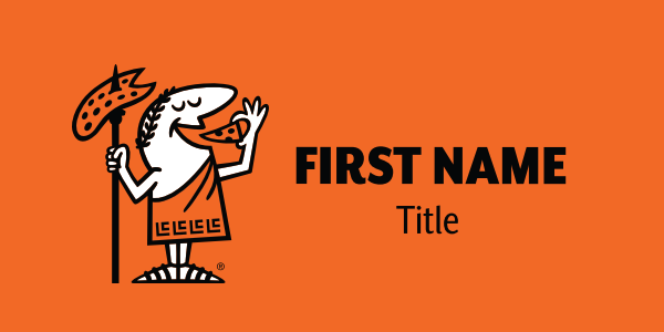 Picture of Shaped Name Badge