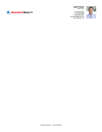 Picture of White 70lb Letterhead