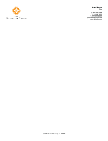 Picture of White 70lb Letterhead