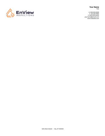 Picture of White 70lb Letterhead