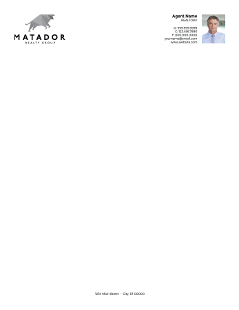 Picture of White 70lb Letterhead