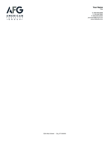 Picture of White 70lb Letterhead