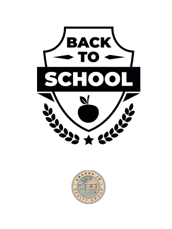 Picture of Note Card - Back to School Badge