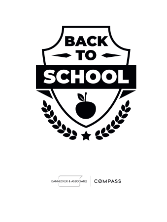 Picture of Note Card - Back to School Badge