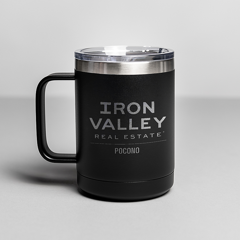 Picture of Black 15 oz. Polar Camel Mug with Slider Lid