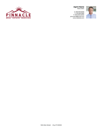 Picture of White 70lb Letterhead