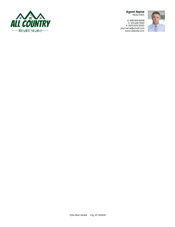 Picture of White 70lb Letterhead