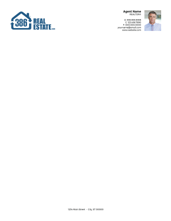 Picture of White 70lb Letterhead