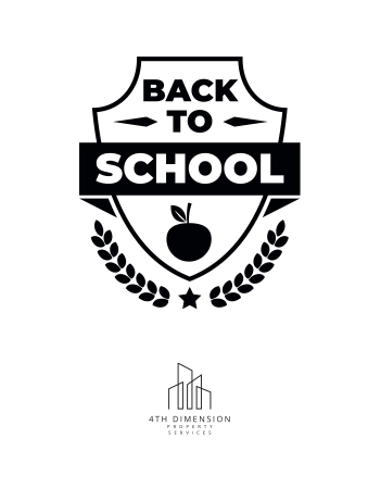 Picture of Note Card - Back to School Badge