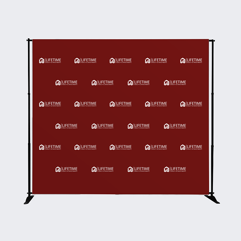 Picture of 10' x 8' Step and Repeat Backdrop