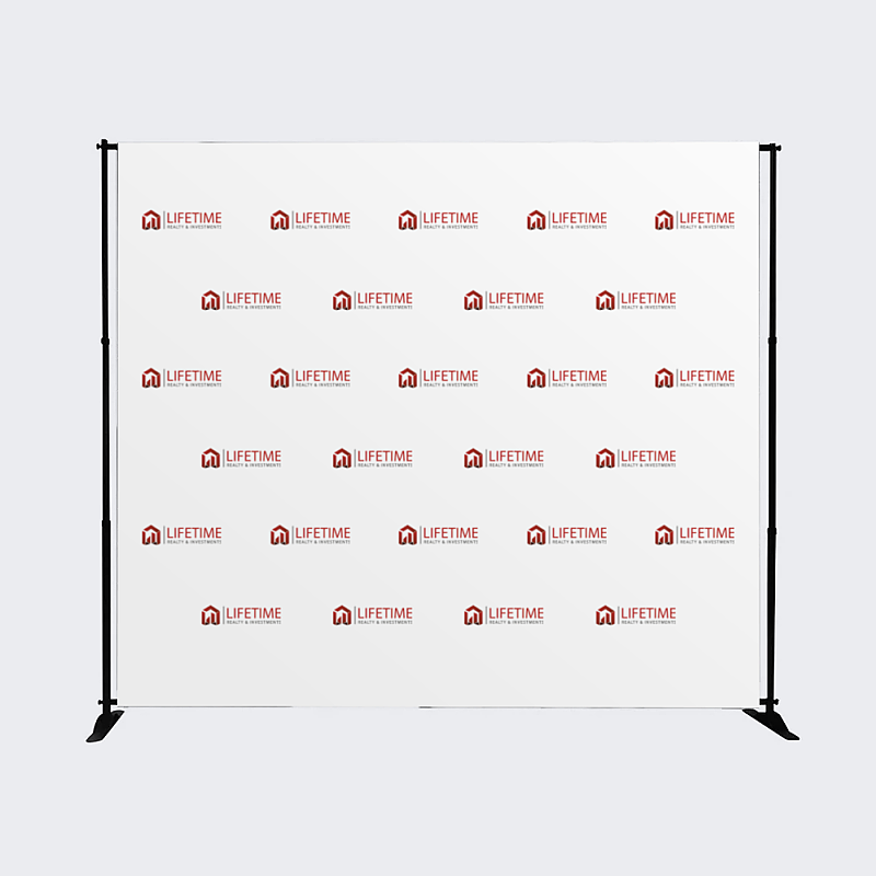 Picture of 10' x 8' Step and Repeat Backdrop
