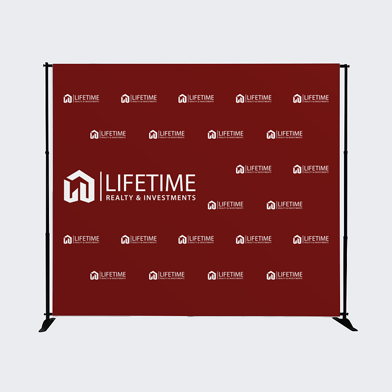 Picture of 10' x 8' Step and Repeat Backdrop