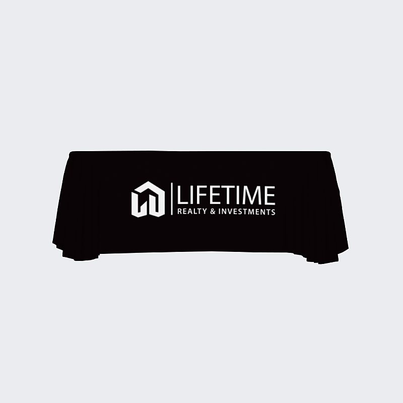 Picture of 6ft Premium Table Throw Wrinkle Free
