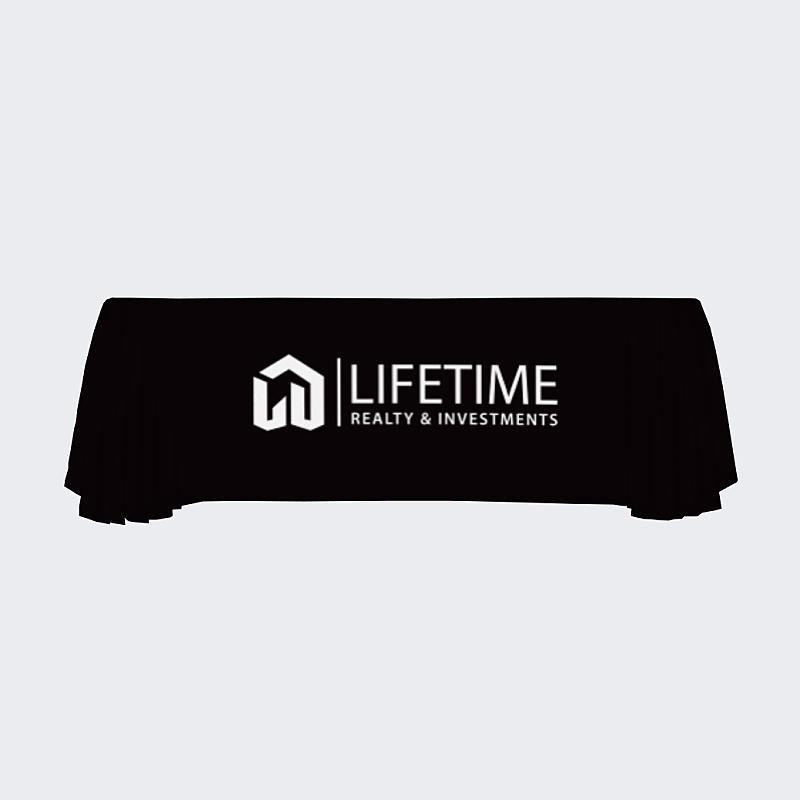 Picture of 8ft Premium Table Throw Wrinkle Free