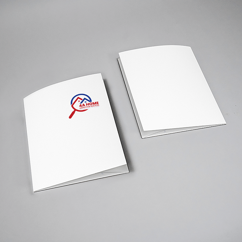 Picture of Glueless Pocket Folder - 8.875" x 11.5"