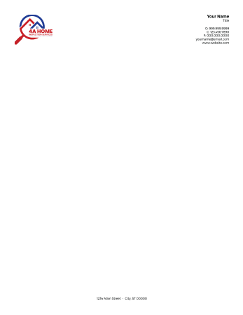 Picture of White 70lb Letterhead