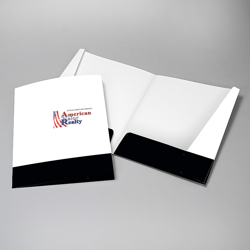 Picture of Glueless Pocket Folder - 8.875" x 11.5"