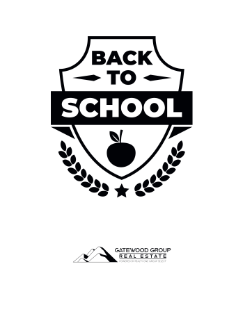 Picture of Note Card - Back to School Badge