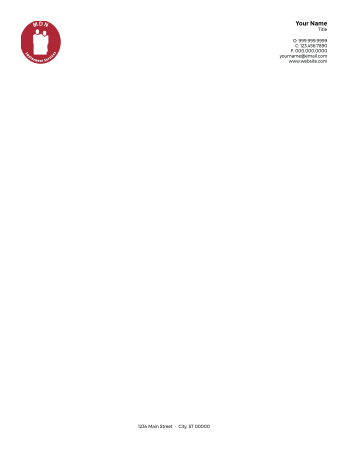 Picture of White 70lb Letterhead
