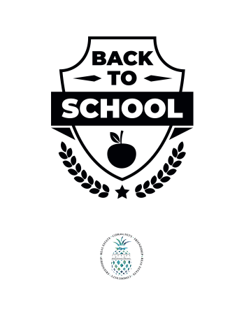 Picture of Note Card - Back to School Badge