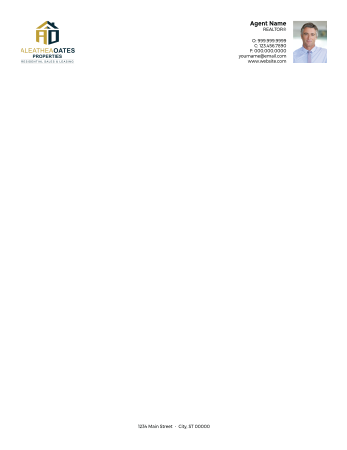 Picture of White 70lb Letterhead