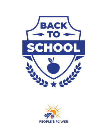 Picture of Note Card - Back to School Badge