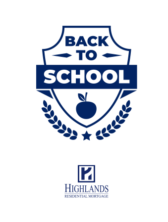 Picture of Note Card - Back to School Badge