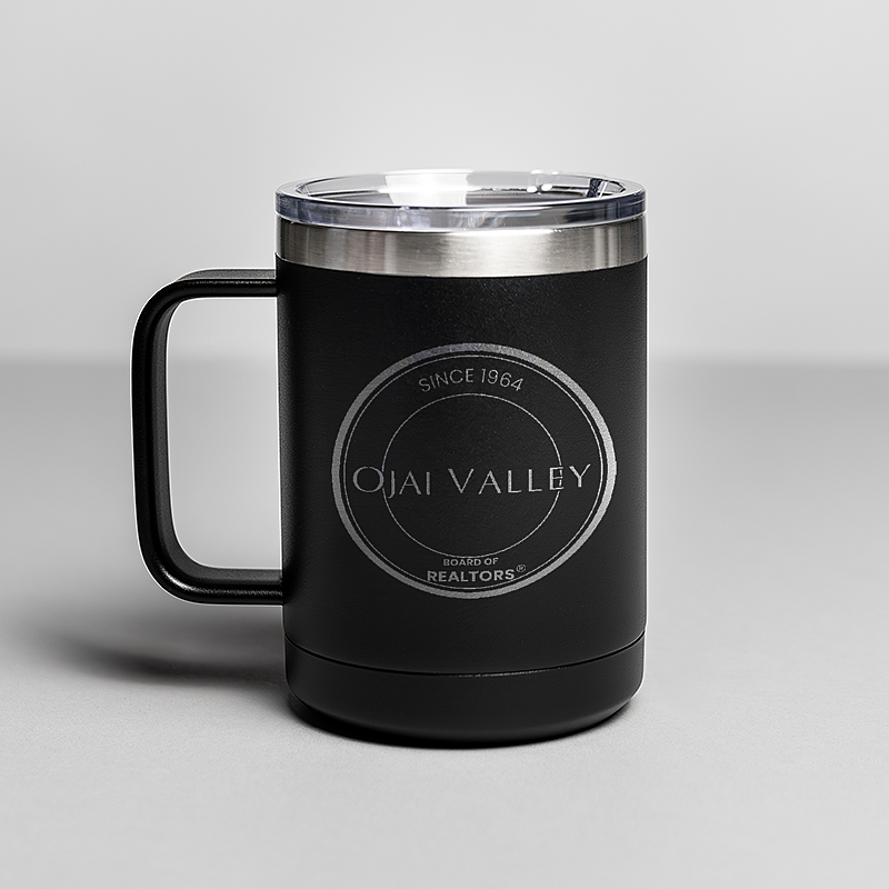 Picture of Black 15 oz. Polar Camel Mug with Slider Lid