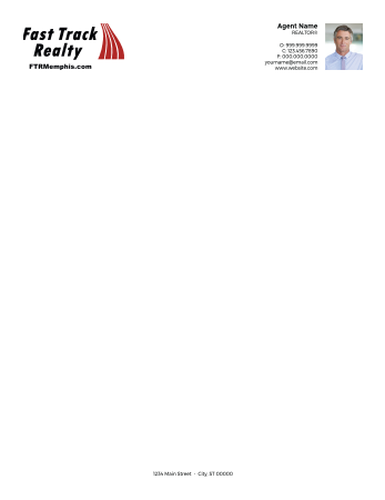 Picture of White 70lb Letterhead