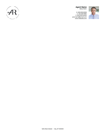 Picture of White 70lb Letterhead
