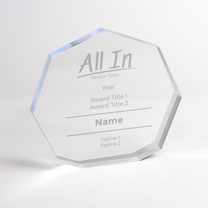 Picture of Classic Octagon Award - Large
