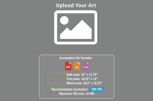 Picture of Your Artwork Car Magnet