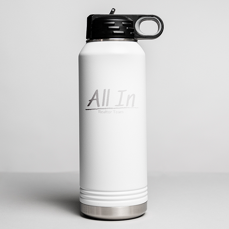 Picture of White 32 oz. Polar Camel Water Bottle with Flip Sip Lid