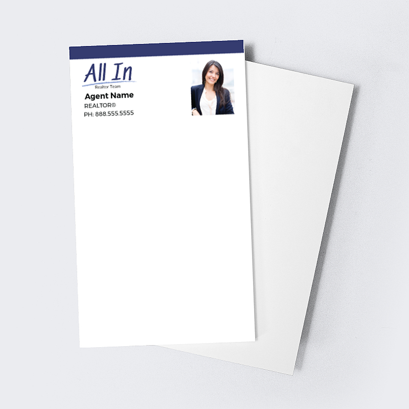 Picture of Custom Every Page Notepads