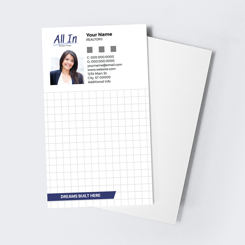 Picture of Custom Every Page Notepads