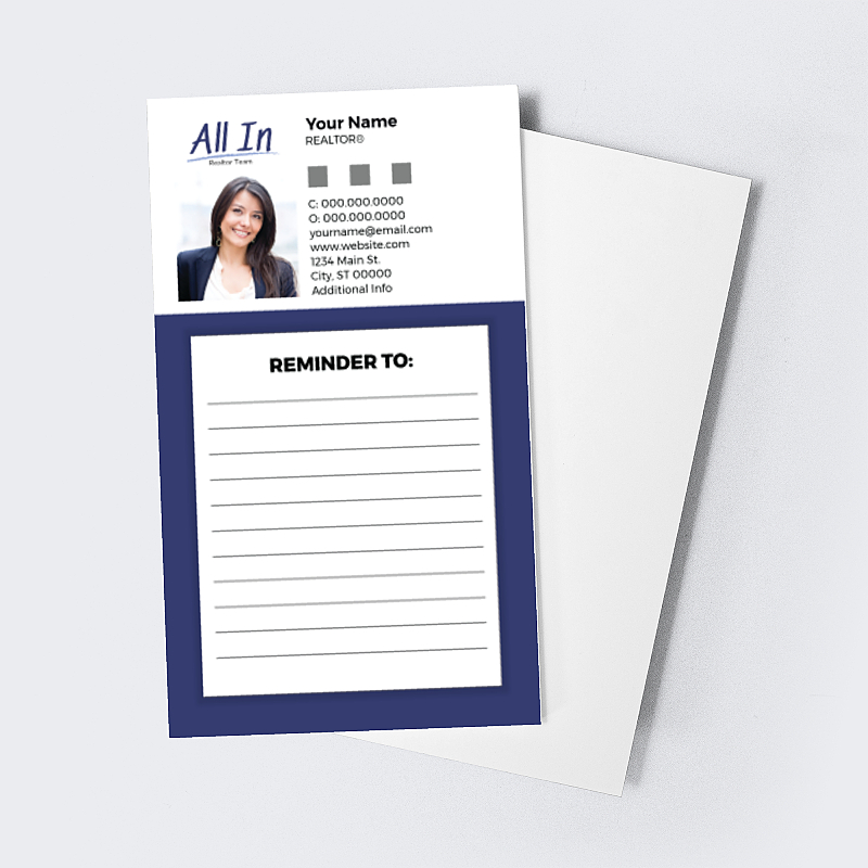 Picture of Custom Every Page Notepads