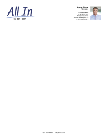 Picture of White 70lb Letterhead