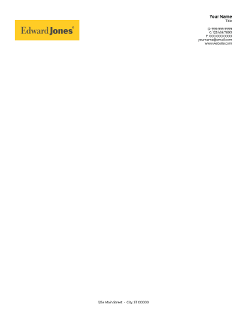 Picture of White 70lb Letterhead