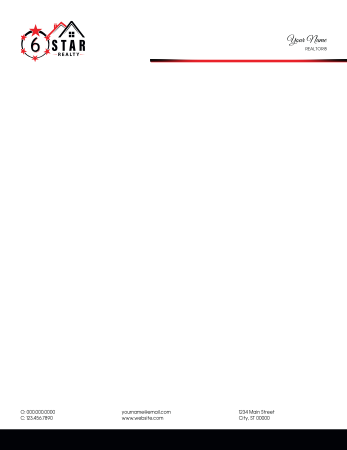 Picture of White 70lb Letterhead