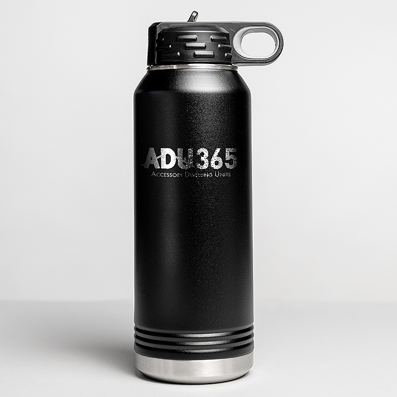 Picture of Black 32 oz. Polar Camel Water Bottle with Flip Sip Lid