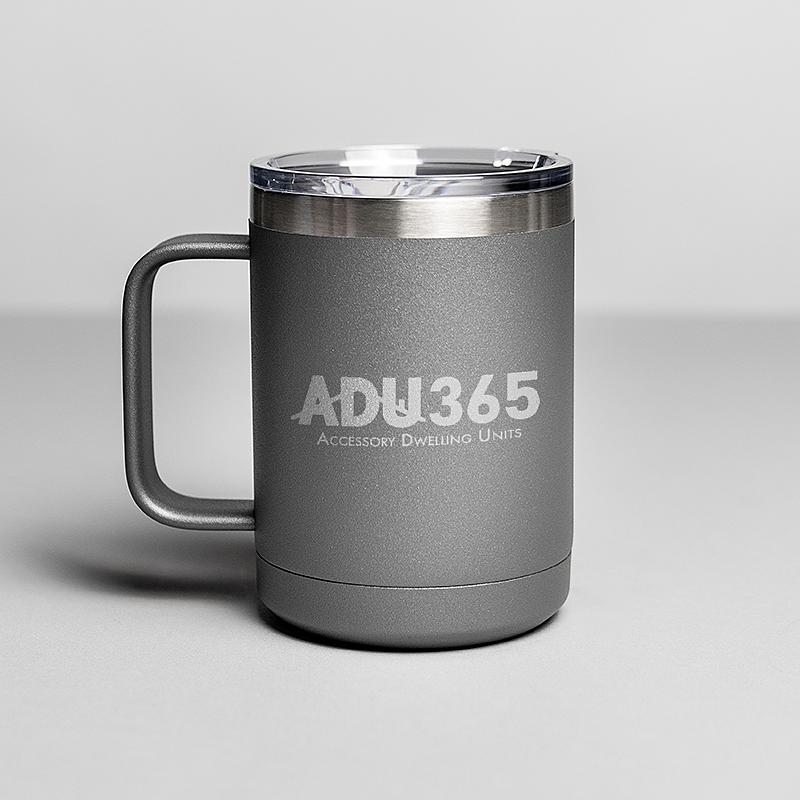 Picture of Gray 15 oz. Polar Camel Mug with Slider Lid