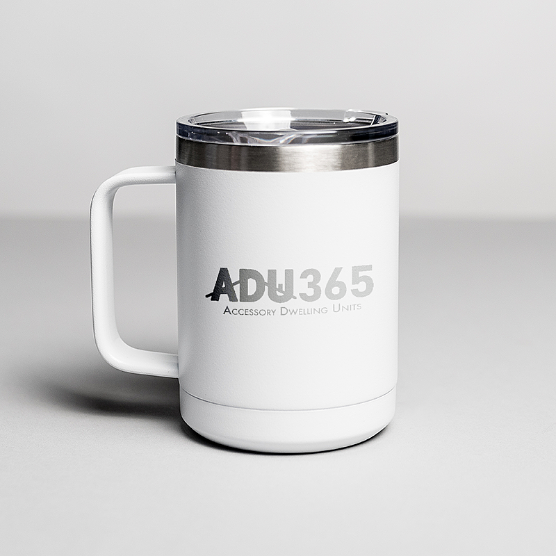 Picture of White 15 oz. Polar Camel Mug with Slider Lid