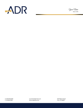 Picture of White 70lb Letterhead