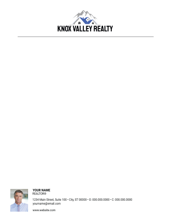 Picture of White 70lb Letterhead