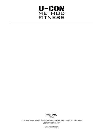 Picture of White 70lb Letterhead