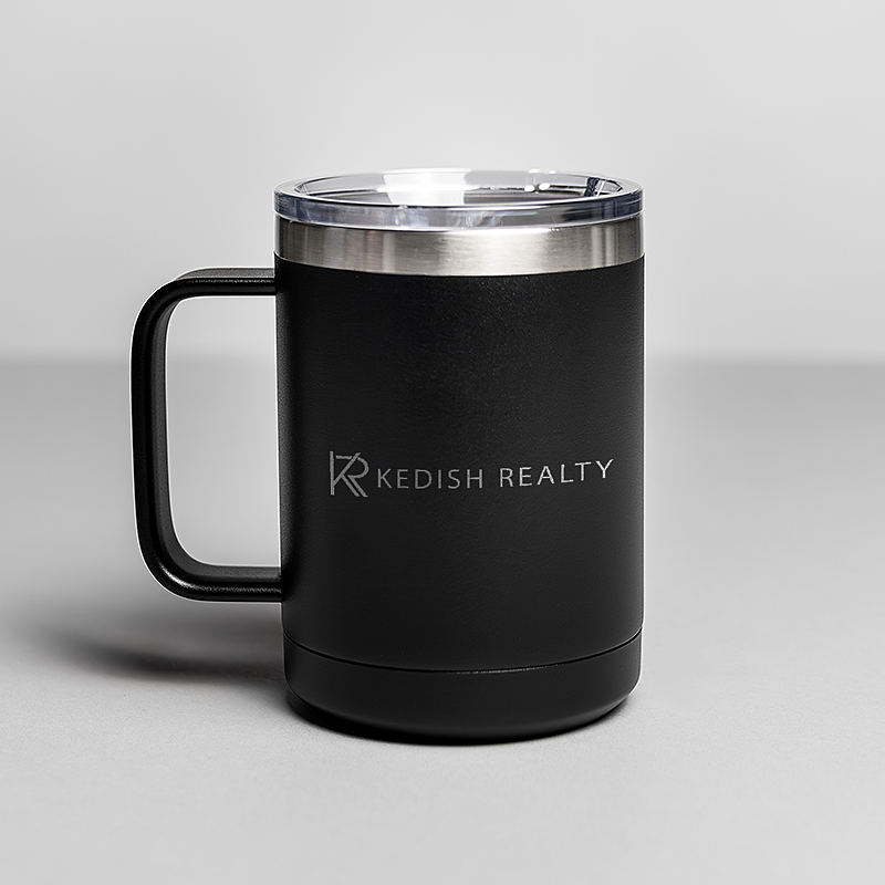 Picture of Black 15 oz. Polar Camel Mug with Slider Lid