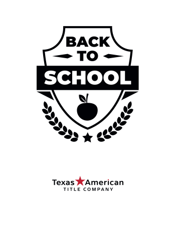 Picture of Note Card - Back to School Badge